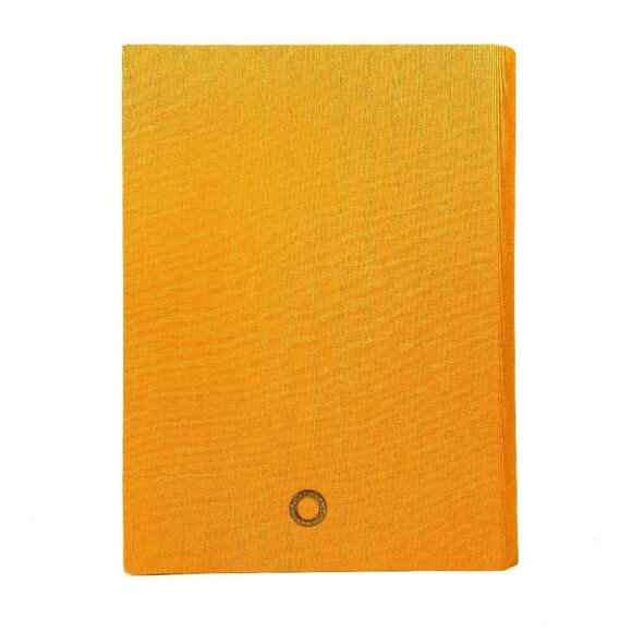 BVLGARI Schedule book logo Memo pad with stickers notebook paper Orange - Picture 1 of 12